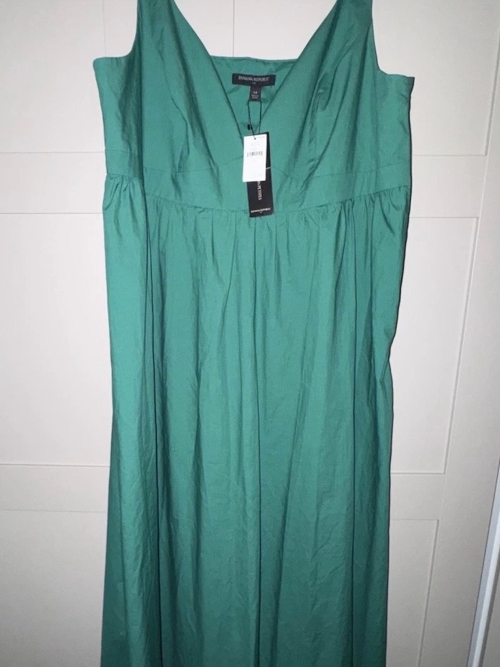 Banana Republic Teal Maxi Dress